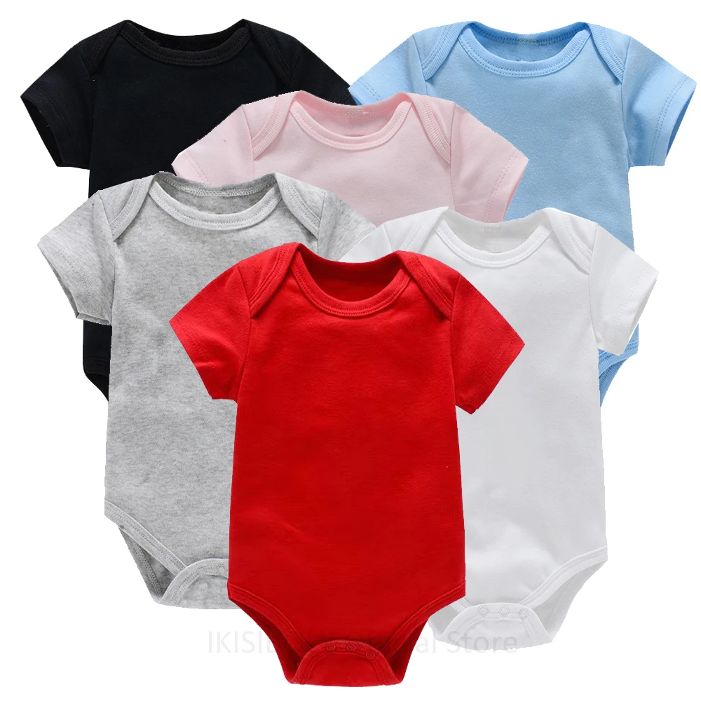 Baby Clothing Brand - Unisex Short Sleeve Rompers for Baby