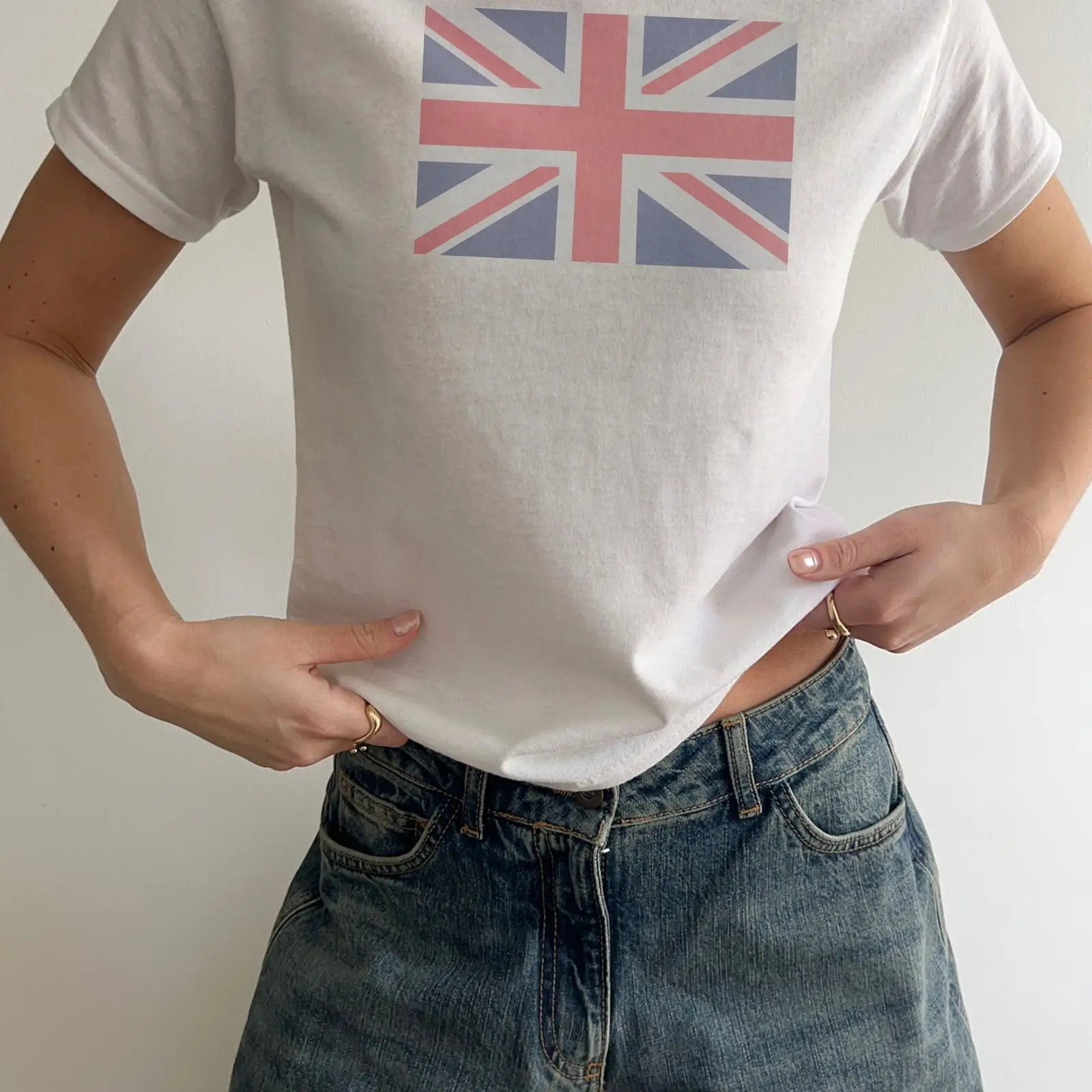 Baby Clothing Jack - Y2K Baby T Shirt Faded British