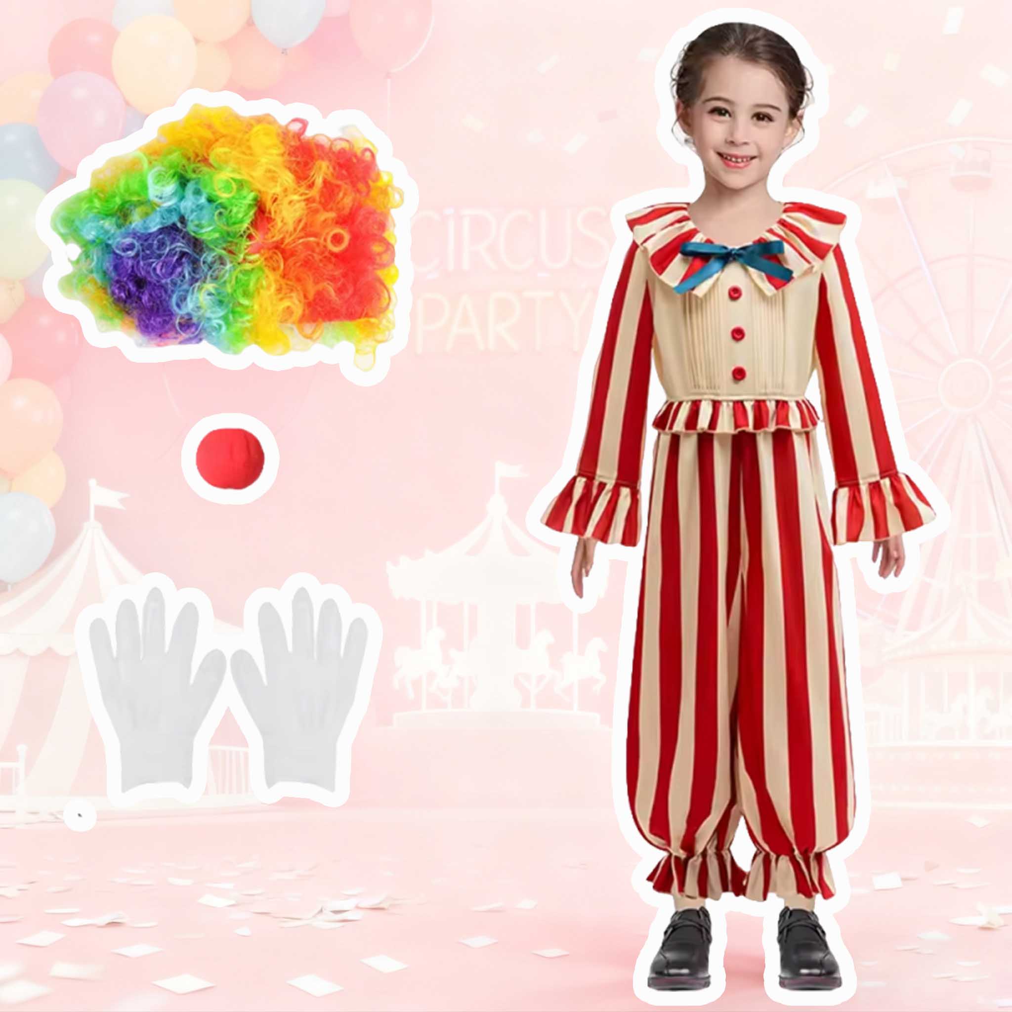 Baby Clothing Boy - Halloween Clown Outfits Baby Girls Boys