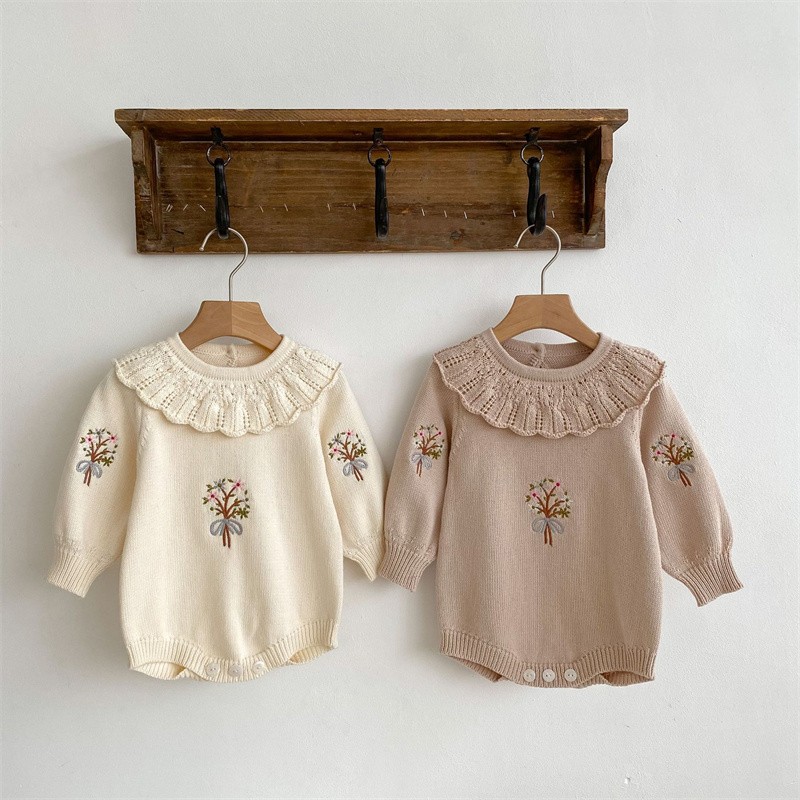 Spring Autumn Newborn Knitting - Baby Clothing Embroidery review and price