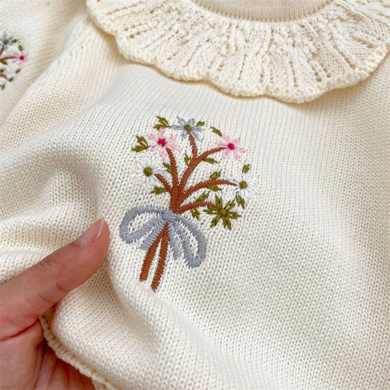 Spring Autumn Newborn Knitting - Baby Clothing Embroidery review and price