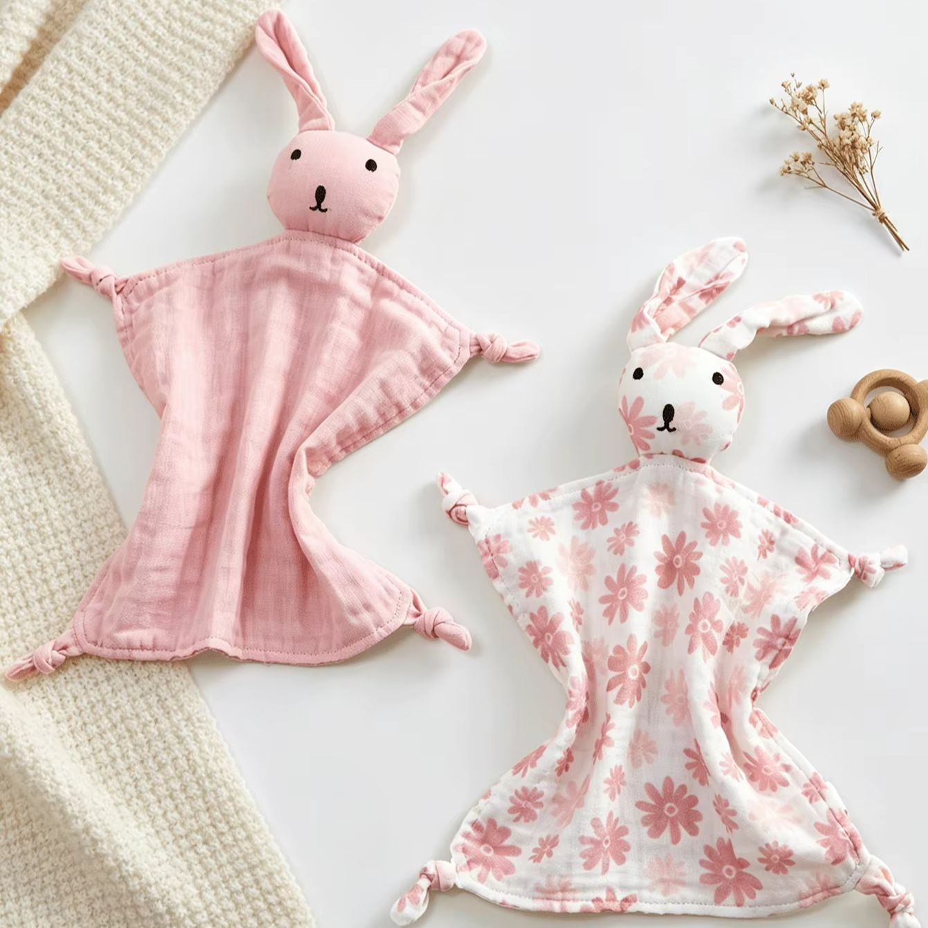 2Pcs Muslin Baby Soothing Towe - Baby Clothing Fabric review and price