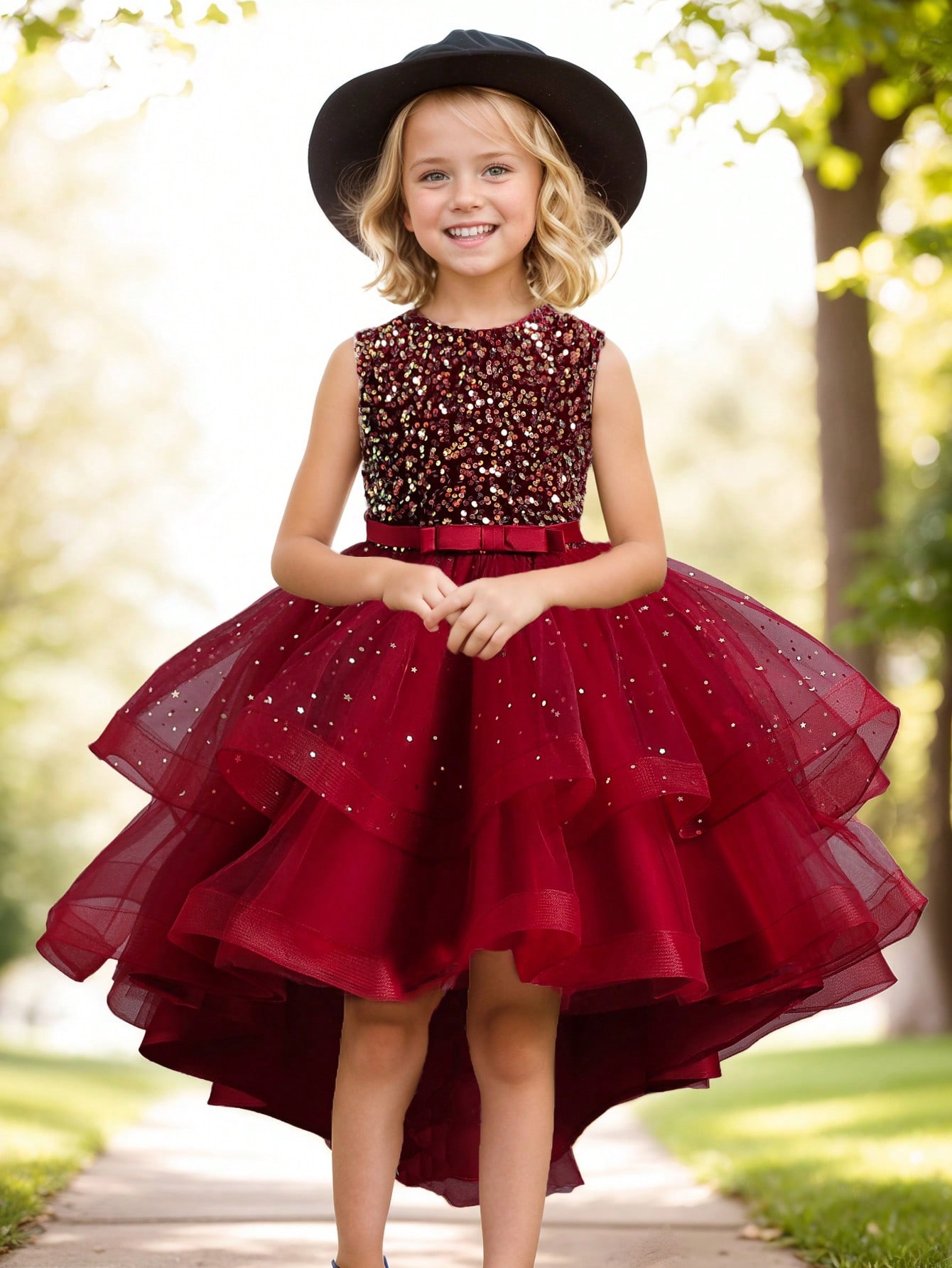 Baby Girl Princess Floral Sequ - Baby Clothing Discount review and price