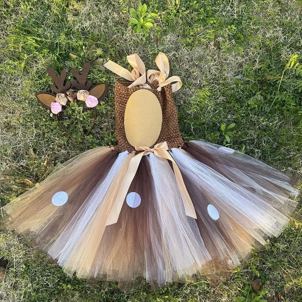 Deer Tutu Dress Girl Christmas - Baby Clothing Girls review and price