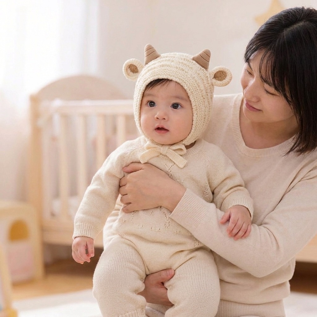 Baby Winter Knitted  Warm Hat  - Baby Hat Beanie review and price