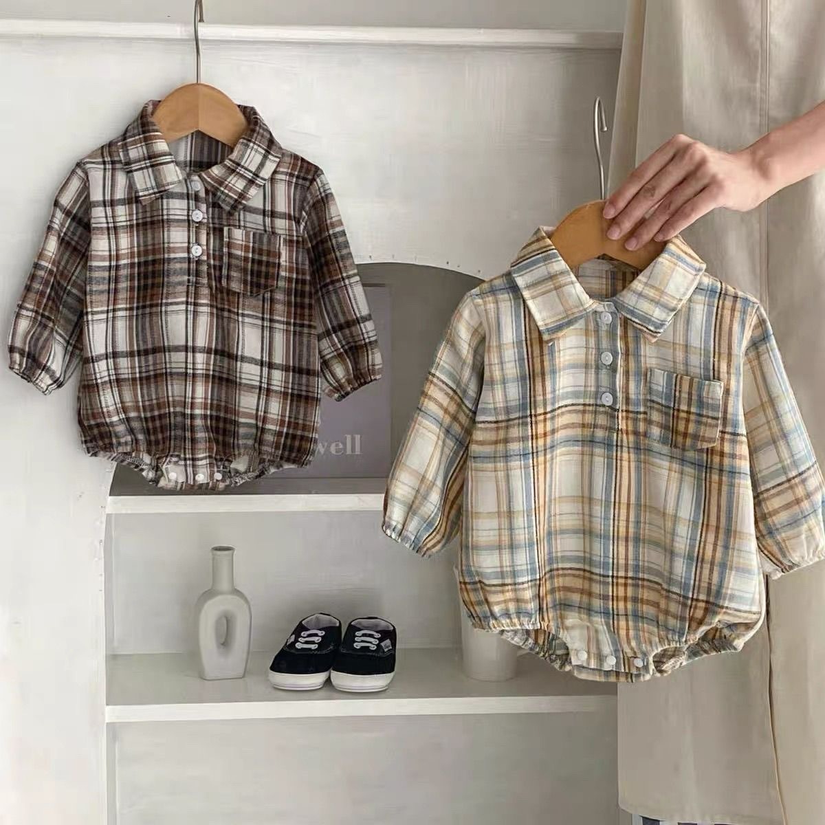 Ircomll 2 pcs Infant Baby Plai - Baby Clothing Designer review and price