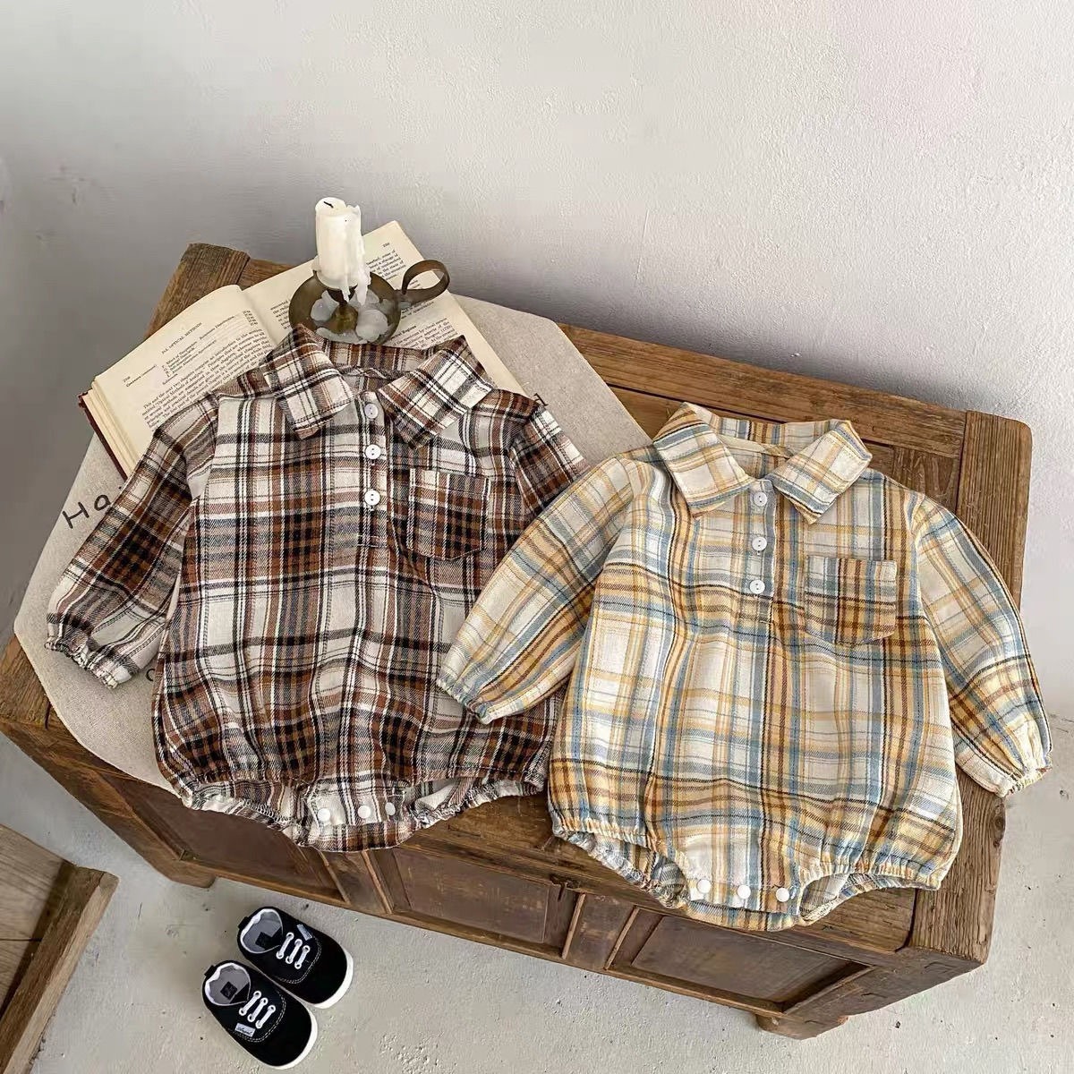 Ircomll 2 pcs Infant Baby Plai - Baby Clothing Designer review and price