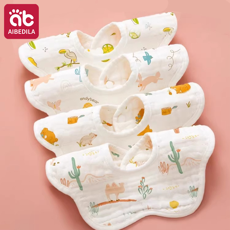 AIBEDILA 3/5Pcs Baby Bibs Cott - Baby Clothing Fabric review and price